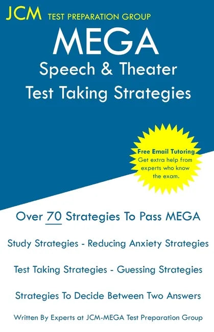 MEGA Speech & Theater - Test Taking Strategies - Paperback