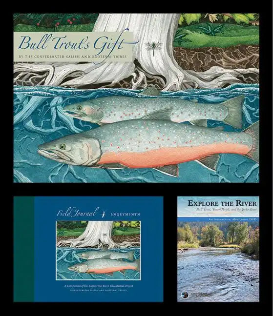 Explore the River Educational Project (2-Book, 1-DVD Set): Bull Trout, Tribal People, and the Jocko River [With DVD] - Paperback