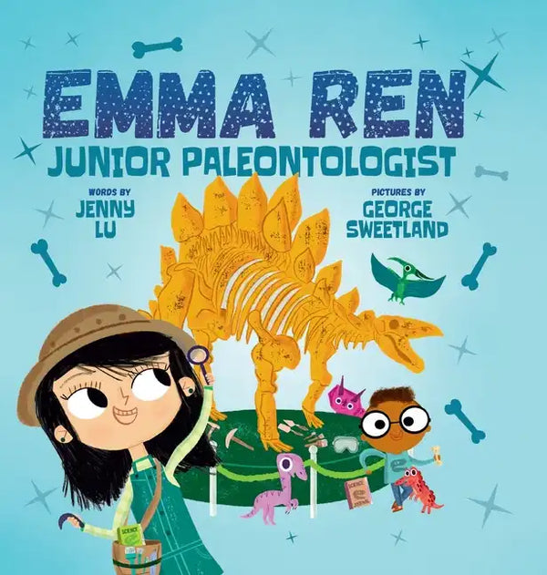Emma Ren Junior Paleontologist: Fun and Educational STEM (science, technology, engineering, and math) Book for Kids - Hardcover