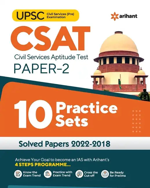 10 Practice Sets UPSC CSAT Civil Services Aptitude Test Paper 2 2023 - Paperback