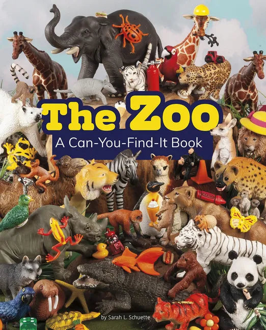The Zoo: A Can-You-Find-It Book - Paperback