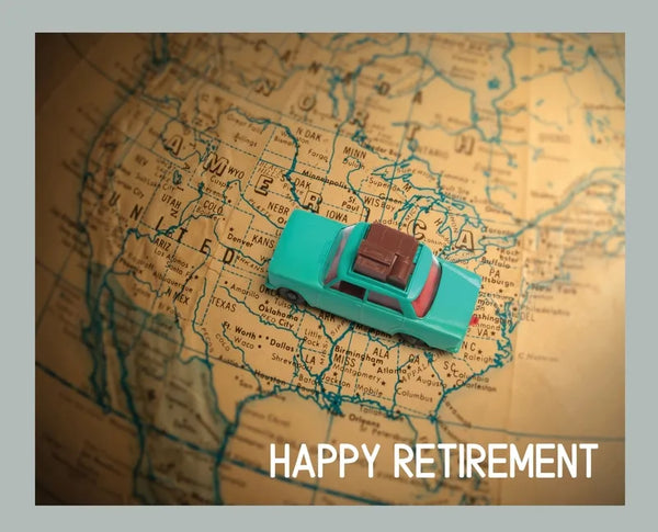 Happy Retirement Guest Book ( Landscape Hardcover ): Guest book for retirement, message book, memory book, keepsake, landscape, retirement book to sig - Hardcover