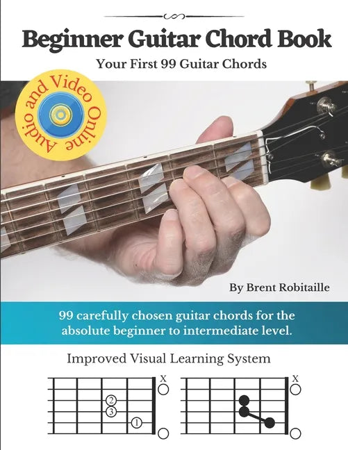 Beginner Guitar Chord Book: Your First 99 Guitar Chords - Paperback