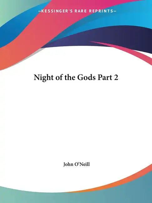 Night of the Gods Part 2 - Paperback