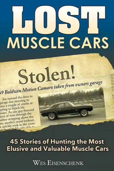 Lost Muscle Cars - Paperback