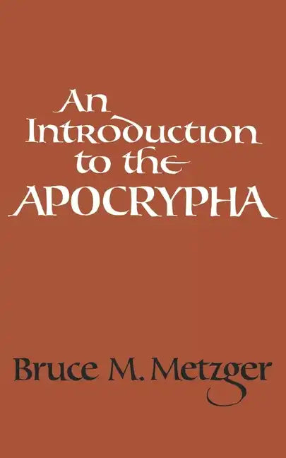 An Introduction to the Apocrypha - Paperback