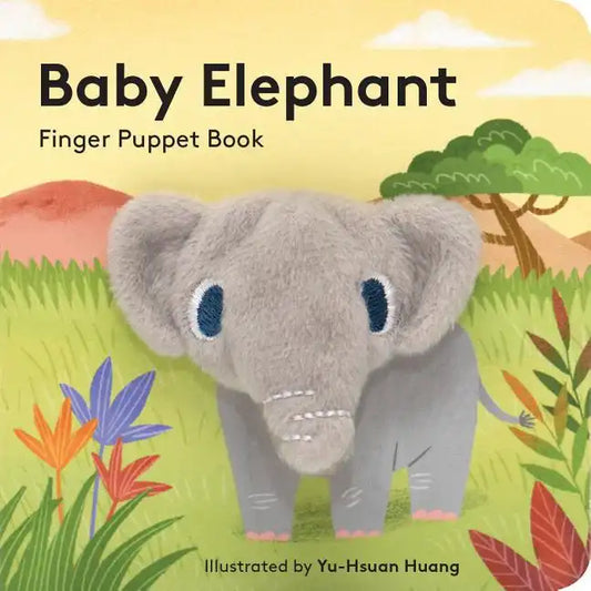 Baby Elephant: Finger Puppet Book: (Finger Puppet Book for Toddlers and Babies, Baby Books for First Year, Animal Finger Puppets) - Board Book