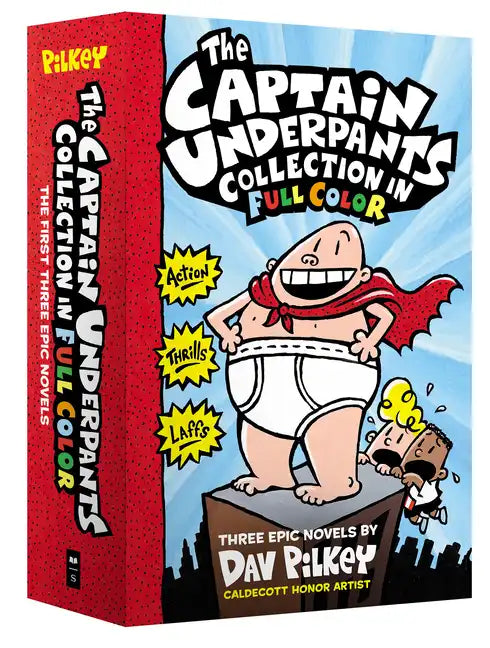 The Captain Underpants Color Collection (Captain Underpants #1-3 Boxed Set) - Boxed Set