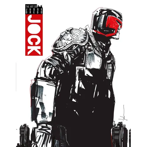 The Art of Judge Dredd by Jock - Hardcover