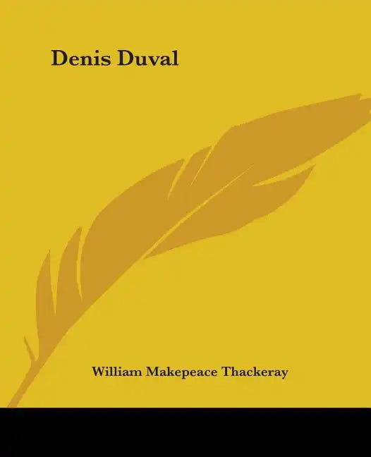 Denis Duval - Paperback