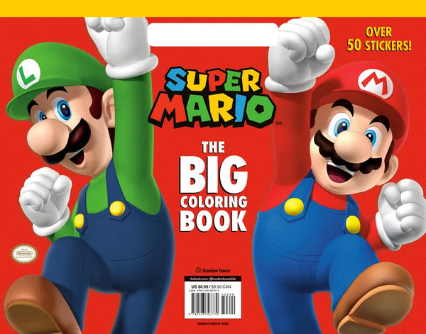 Super Mario: The Big Coloring Book (Nintendo(r)) - Paperback