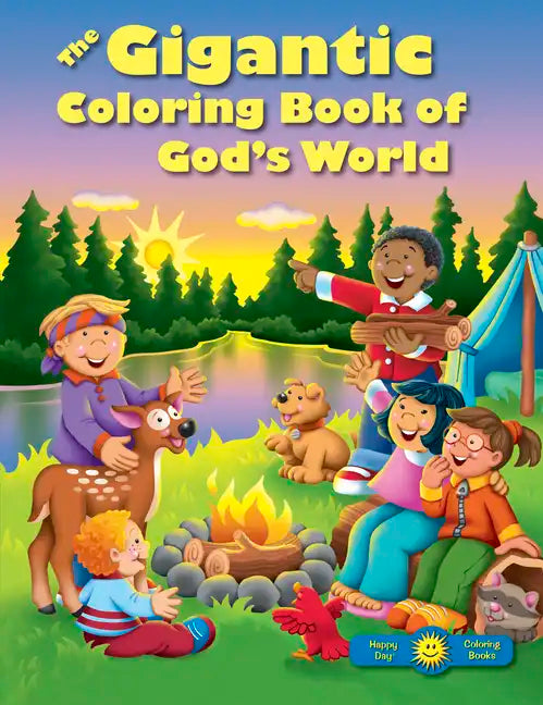 The Gigantic Coloring Book of God's World - Paperback