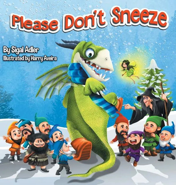 Please Don't Sneeze: Children Bedtime Story Picture Book - Hardcover
