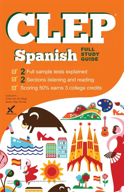 CLEP Spanish 2017 - Paperback