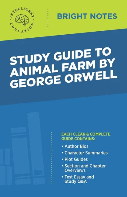Study Guide to Animal Farm by George Orwell - Paperback