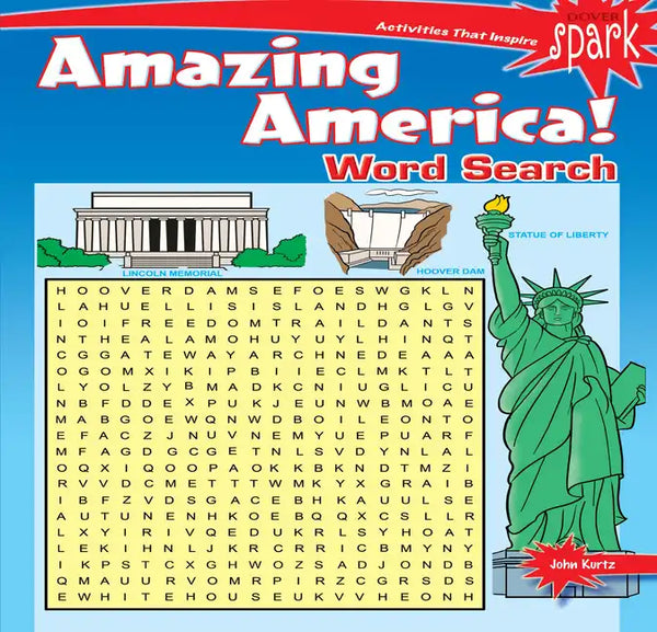 Spark Amazing America! Word Search - Paperback