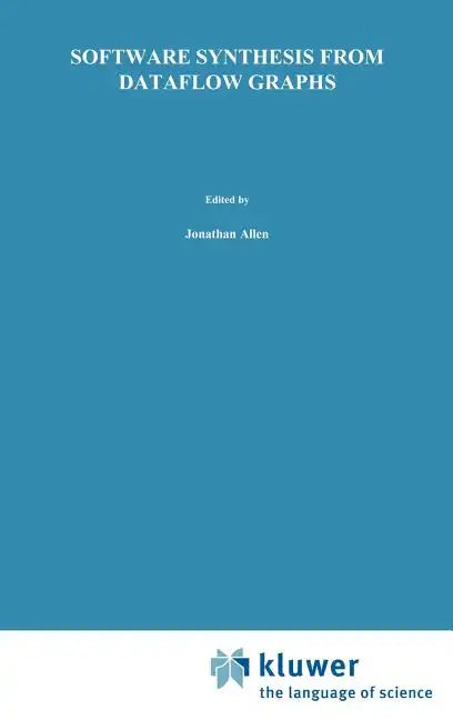Software Synthesis from Dataflow Graphs - Hardcover