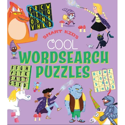 Smart Kids: Cool Wordsearch Puzzles: Over 50 Puzzles - Paperback
