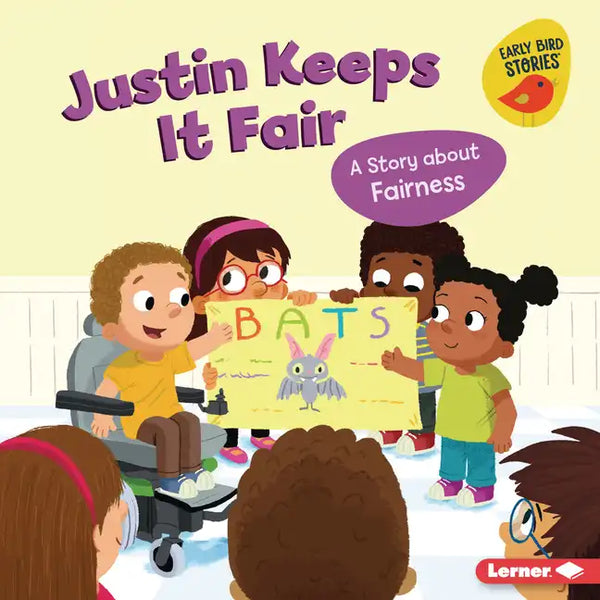 Justin Keeps It Fair: A Story about Fairness - Library Binding