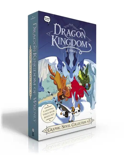 Dragon Kingdom of Wrenly Graphic Novel Collection #3 (Boxed Set): Cinder's Flame; The Shattered Shore; Legion of Lava - Paperback
