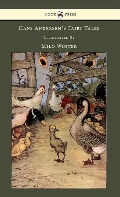 Hans Andersen's Fairy Tales Illustrated In Black And White By Milo Winter - Hardcover