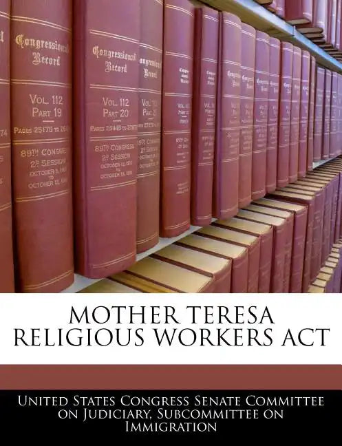 Mother Teresa Religious Workers ACT - Paperback