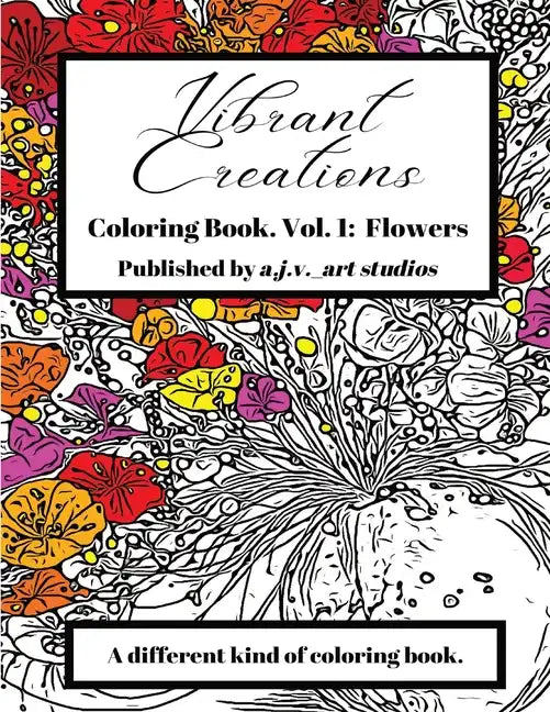 Vibrant Creations: Coloring Book - Paperback