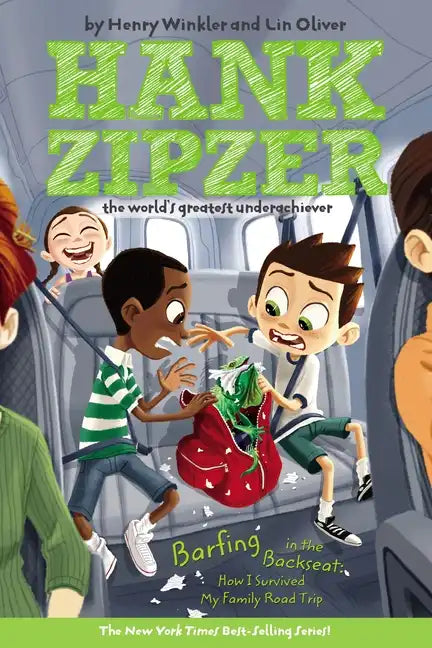 Barfing in the Backseat: How I Survived My Family Road Trip - Paperback