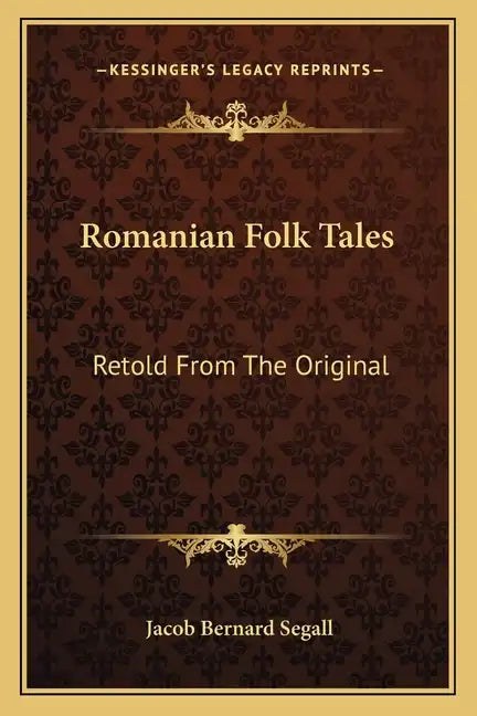 Romanian Folk Tales: Retold from the Original - Paperback