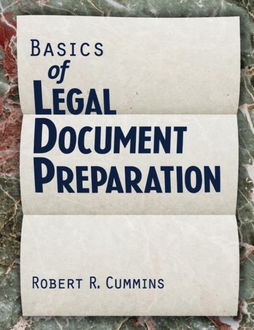 Basics of Legal Document Preparation