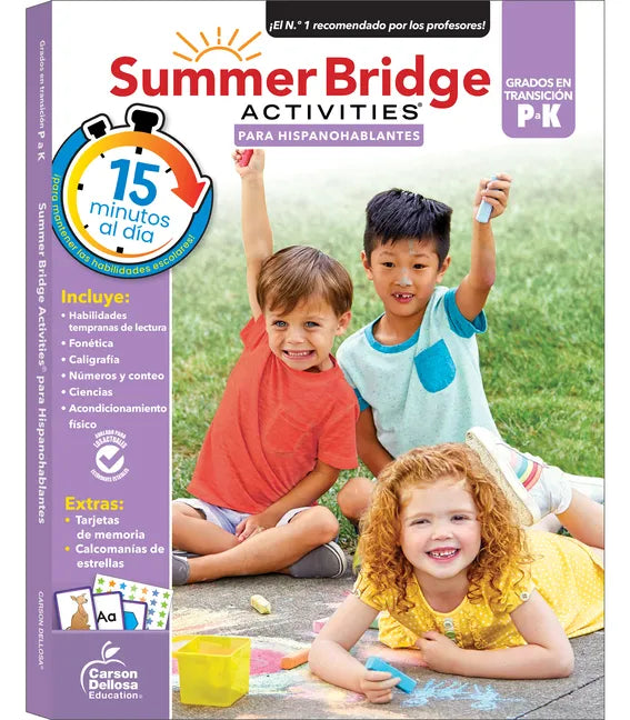 Summer Bridge Activities Spanish Prek-K, Grades Pk - K - Paperback