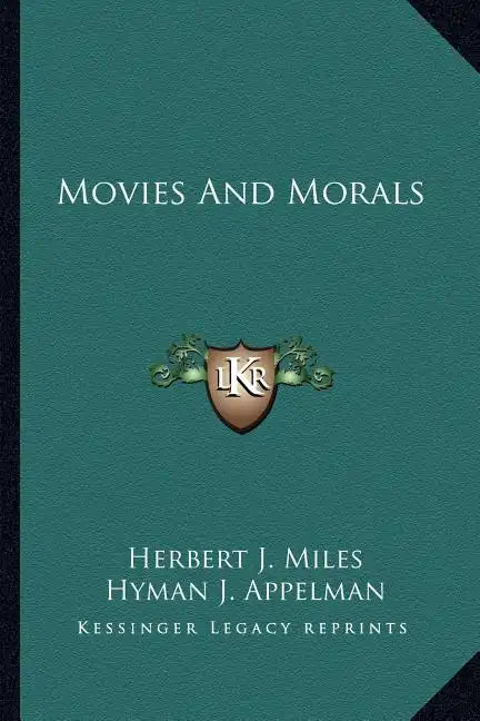 Movies and Morals - Paperback
