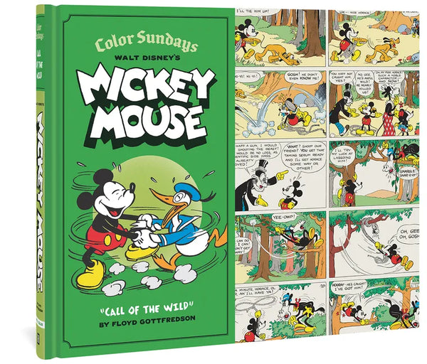Walt Disney's Mickey Mouse Color Sundays Call of the Wild: Volume 1 - Hardcover