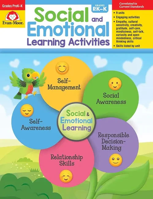 Social and Emotional Learning Activities, Prek - Kindergarten Teacher Resource - Paperback