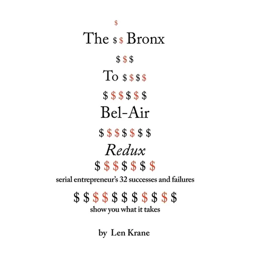 The Bronx To Bel-Air Redux: Serial Entrepreneur's 32 Successes and Failures Show You What It Takes - Hardcover