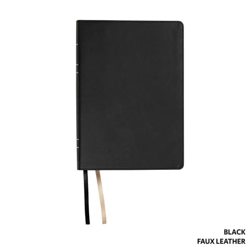 Lsb Inside Column Reference, Paste-Down, Black Faux Leather, Indexed - Imitation Leather