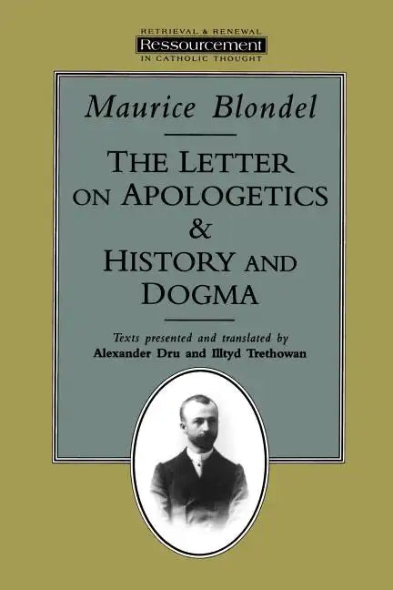 The Letter on Apologetics & History and Dogma - Paperback