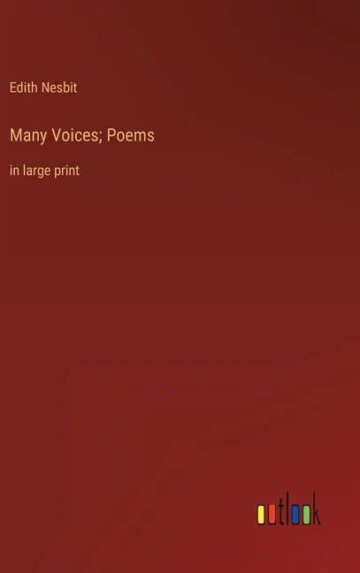 Many Voices; Poems: in large print - Hardcover