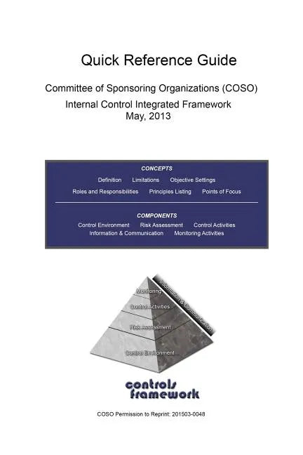 COSO 2013 Quick Reference Guide - Paperback