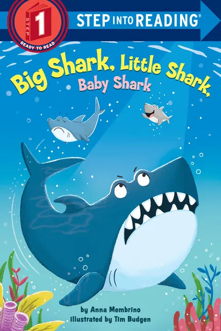 Big Shark, Little Shark, Baby Shark - Paperback