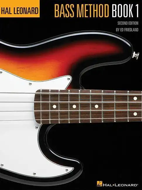 Hal Leonard Bass Method Book 1 - Electric Bass Instruction for Beginners 2nd Edition Songs Rif - Paperback