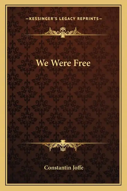 We Were Free - Paperback