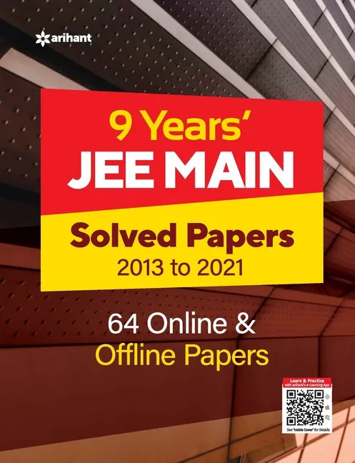 9 Years Solved Papers JEE Main 2022 - Paperback