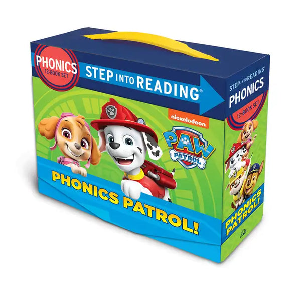 Phonics Patrol! (Paw Patrol): 12 Step Into Reading Books - Boxed Set