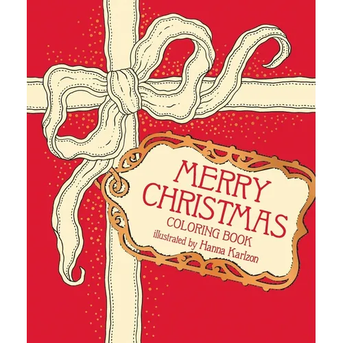 Merry Christmas Coloring Book: Hardcover Adult Coloring Book Featuring Thick, High-Quality Paper - Hardcover