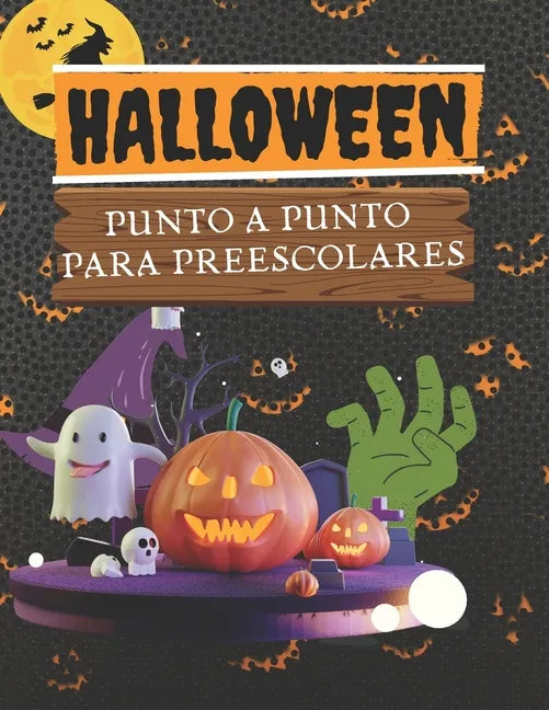 Halloween Punto a Punto Para Preescolares - Paperback