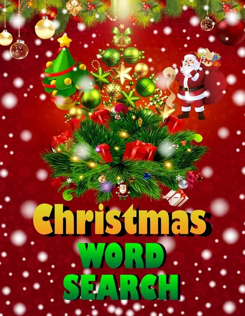 Christmas word search.: Easy Large Print Puzzle Book for Adults, Kids & Everyone for the 25 Days of Christmas. - Paperback