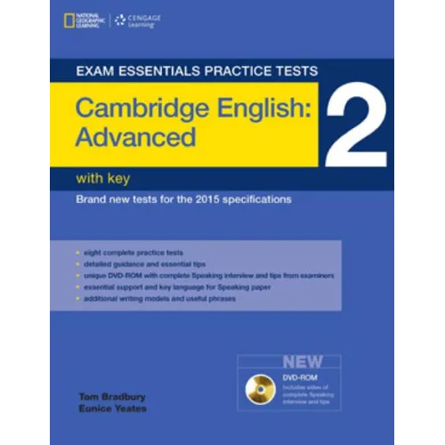 Exam Essentials Practice Tests: Cambridge English Advanced 2 with Key and DVD-ROM - Paperback