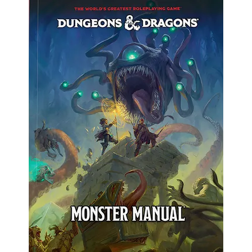 D&d Monster Manual 2024 - Hardcover