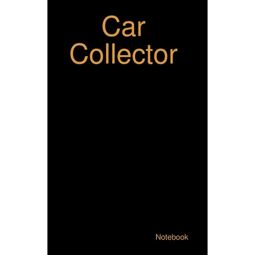 Car Collector - Hardcover